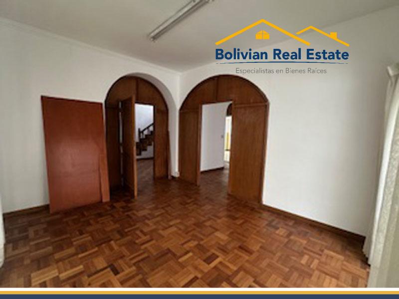OBRAJES, AMPLIA CASA PARA OFICINA SOBRE LA Av. HERNANDO SILES