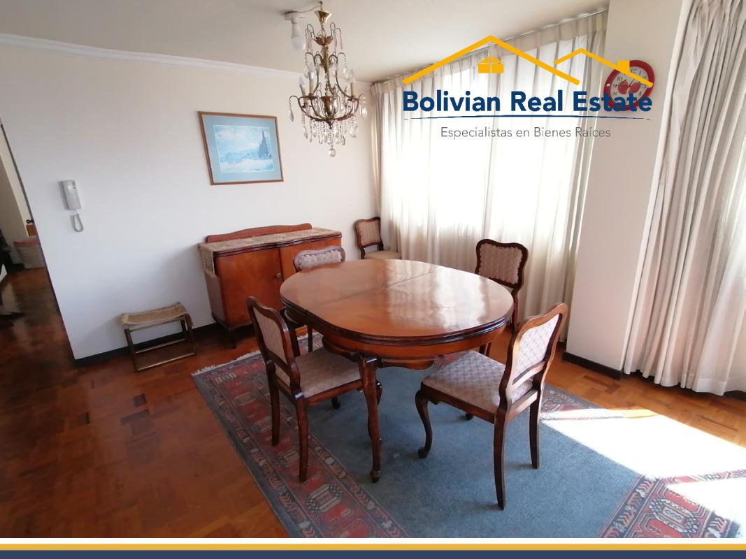 DEPARTAMENTO AMOBLADO EN ALQUILER EN SOPOCACHI
