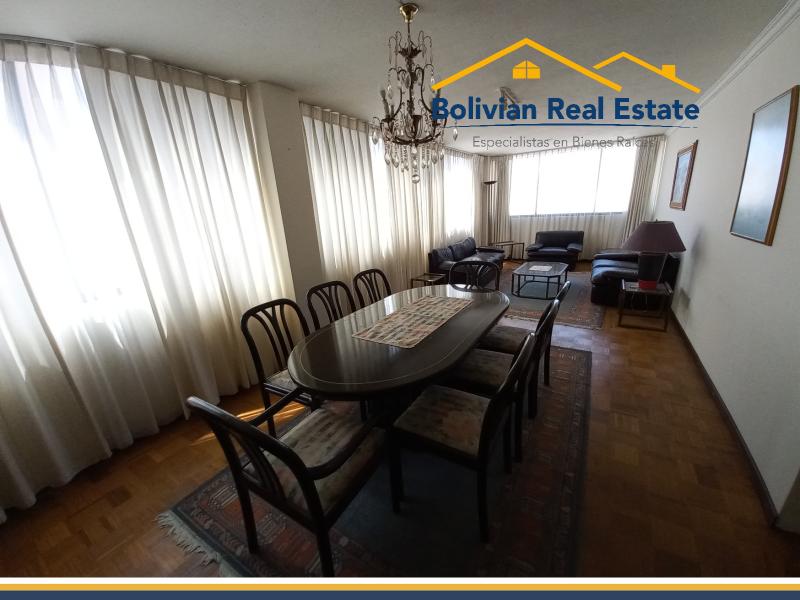 DEPARTAMENTO AMOBLADO EN ALQUILER EN SOPOCACHI