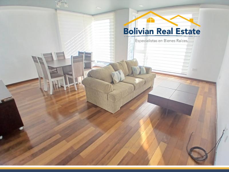 BONITO DEPARTAMENTO AMOBLADO EN ALQUILER – CALACOTO