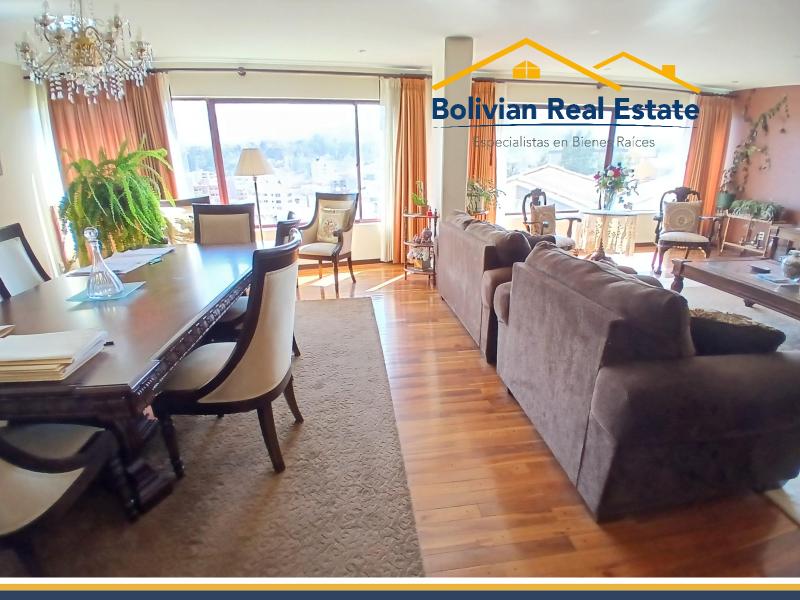 LINDO DEPARTAMENTO AMOBLADO EN ALQUILER – CALACOTO, AV. FUERZA NAVAL