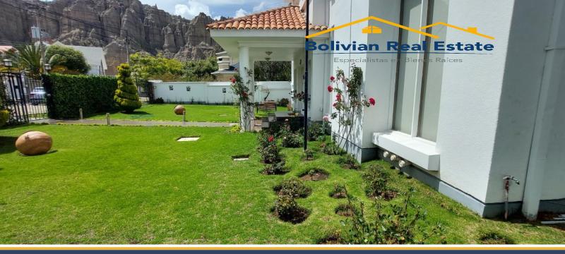 BONITA CASA EN ALQUILER EN ACHUMANI – INMEDIACIONES CALLE 22