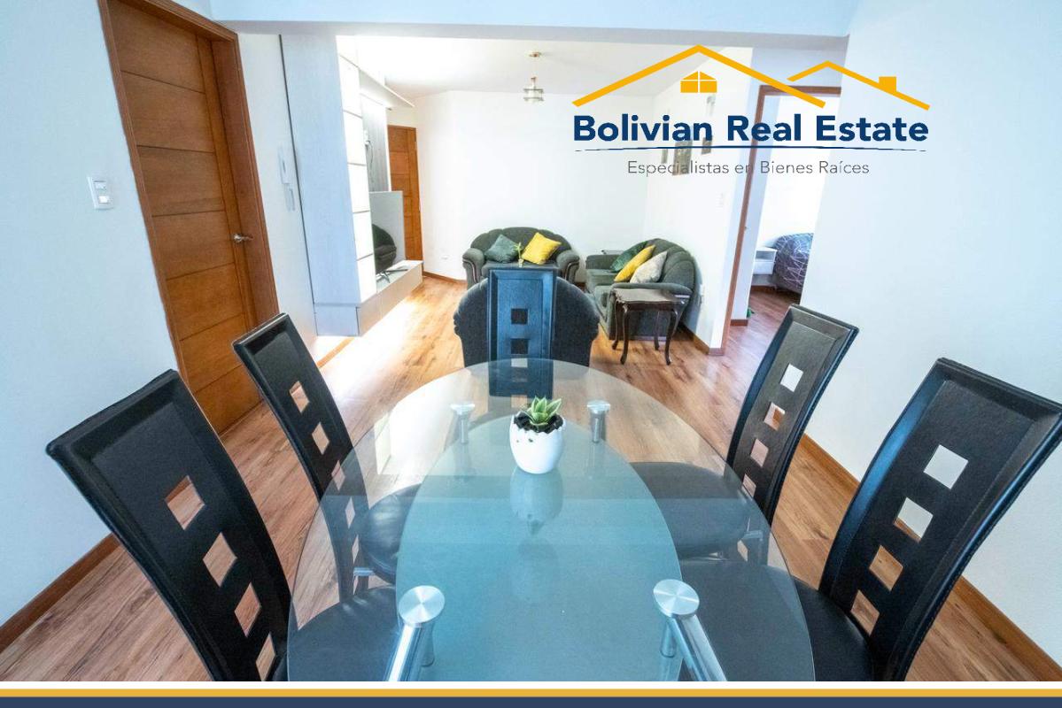 DEPARTAMENTO AMOBLADO EN ALQUILER – SOPCACHI, AV. 6 DE AGOSTO