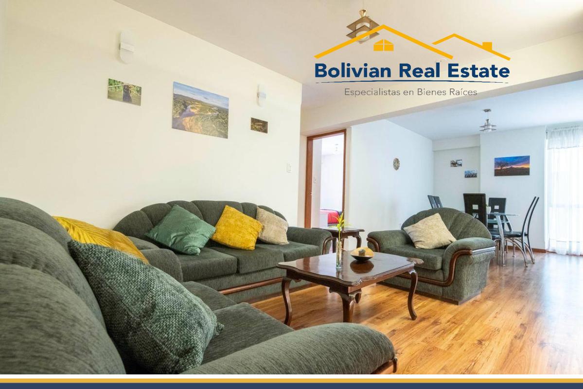 DEPARTAMENTO AMOBLADO EN ALQUILER – SOPCACHI, AV. 6 DE AGOSTO