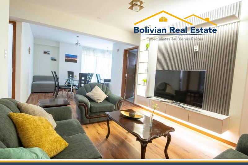 DEPARTAMENTO AMOBLADO EN ALQUILER – SOPCACHI, AV. 6 DE AGOSTO